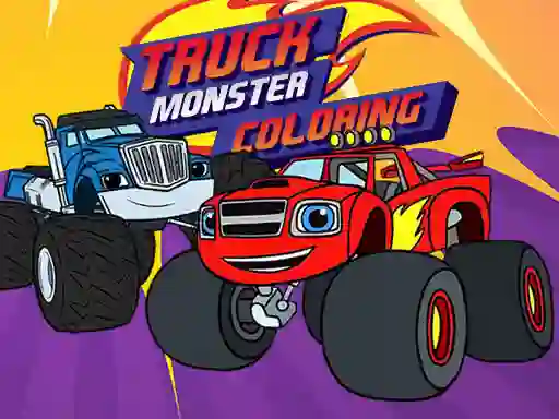Baze and the monster machines Coloring Book — free online game
