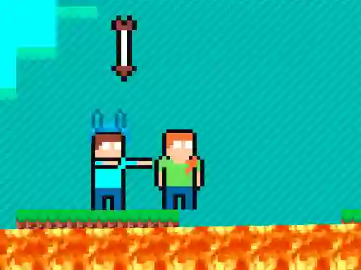 Pixel Battle Upward — free online game