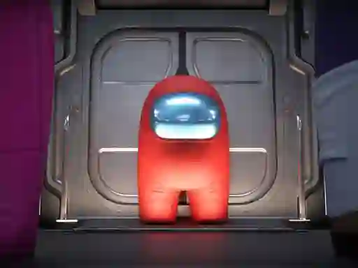 Amongus Geometry Jump — free online game