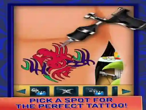 Funny Tattoo Salon — free online game