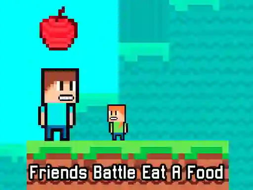 Friends Battle Eat A Food — free online game