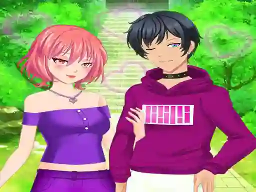 High School Couple — free online game
