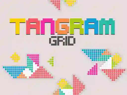 Permainan Tangram Grid talian