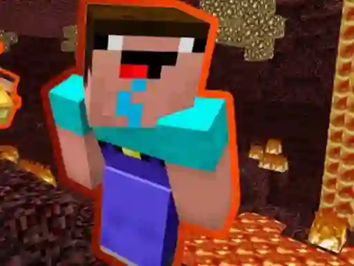 Noob Parkour: Nether — free online game
