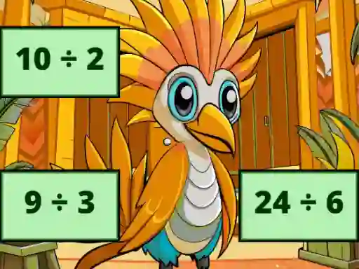Division Bird Image Uncover — free online game