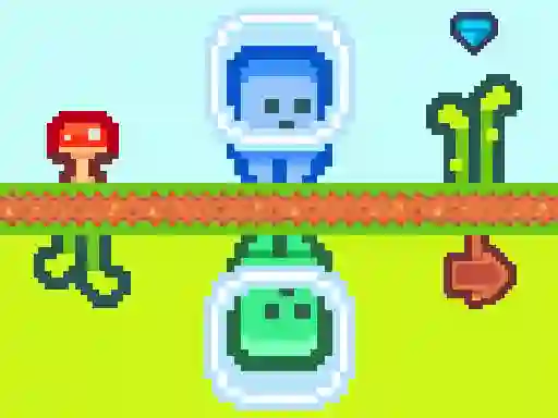 Two Aliens Adventure — free online game