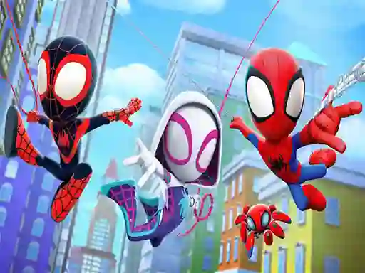 Spidey and his Amazing Friends Swing Into Action! — безплатна онлайн игра