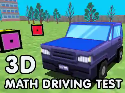 3D Math Driving Test — free online game