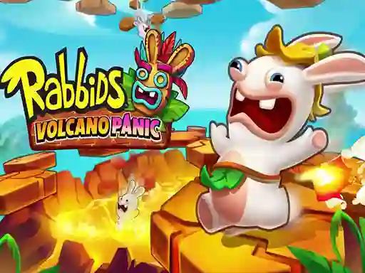 Rabbids Volcano Panic — free online game