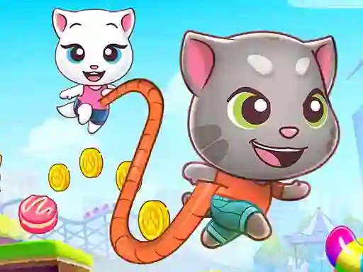 Tom & Angela Jump — free online game