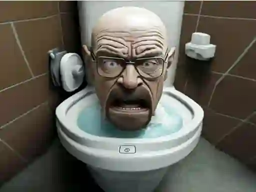 Funny Skibidi Toilet Face — free online game