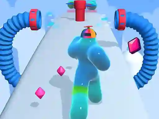 Runner Blob 3D — free online game