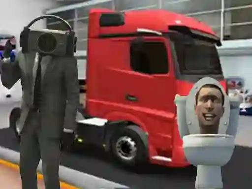 Truck Simulator Skibidi Toilet — free online game