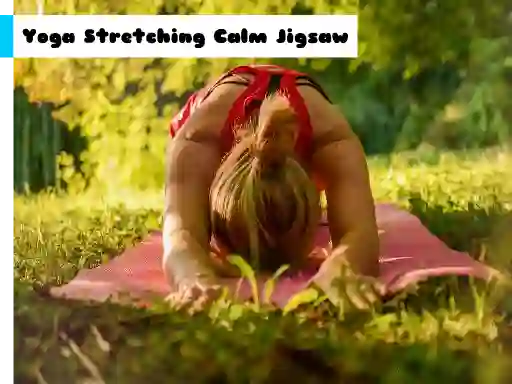 Yoga Stretching Calm Jigsaw — free online game
