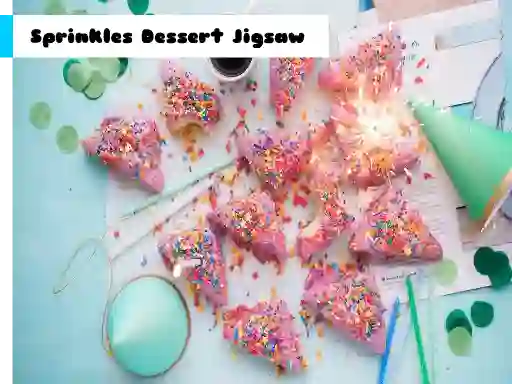 Sprinkles Dessert Jigsaw — free online game