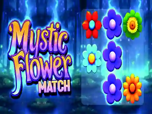 Mystic Flower Match — free online game