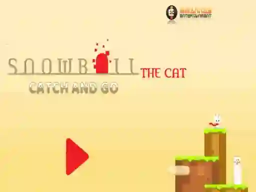 Snowball The Cat Catch and Go — free online game