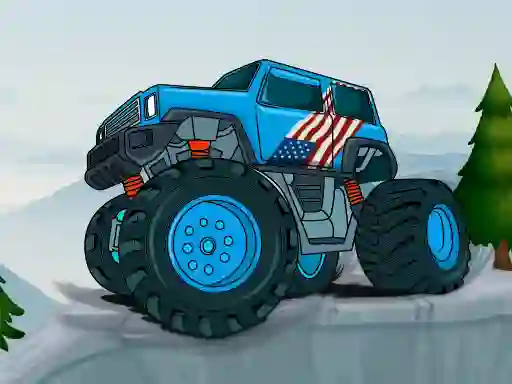 Monster Truck Mountain Climb — free online game