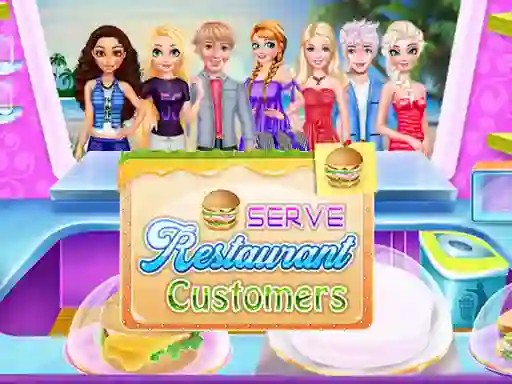 Serve Restaurant Customers — free online game
