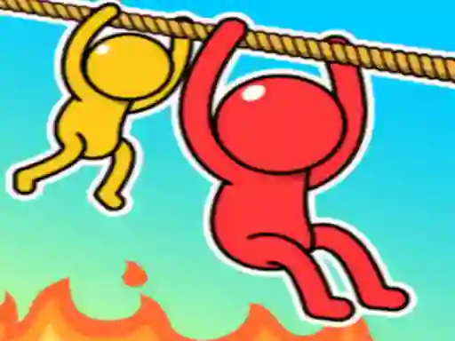 Rope Hero Rescue — free online game