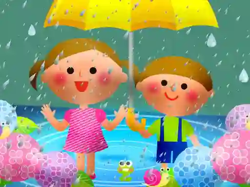 Kids Rainy Day Puzzle — free online game