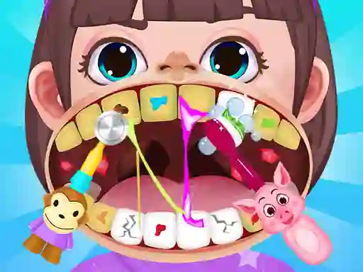 Baby Hospital Dentist Caring — free online game