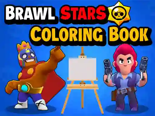 Brawl Stars Coloring Books — free online game