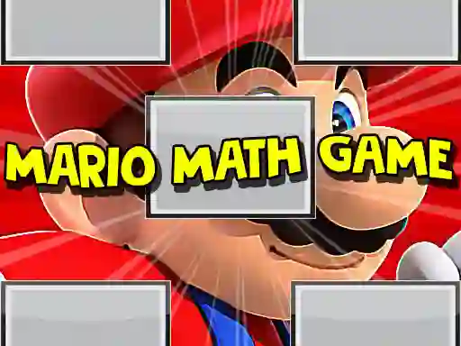 Mario Math Game — free online game