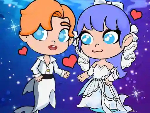 Mermaid Wedding World — free online game