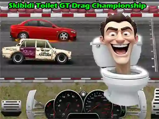 Skibidi Toilet GT Drag Championship — free online game