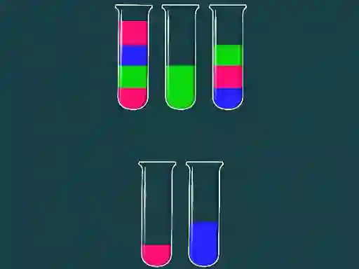 Játék Water Sorting Color in the bottle online