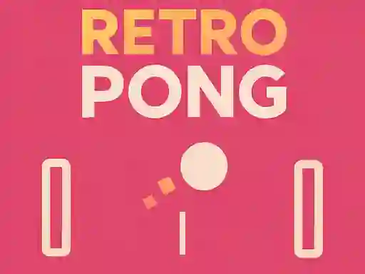 Hra Retro Pong
