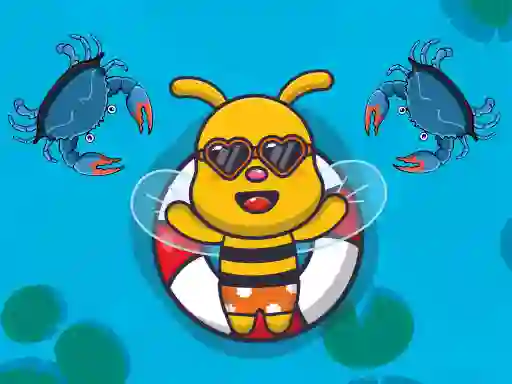 Swimming Bee — free online game