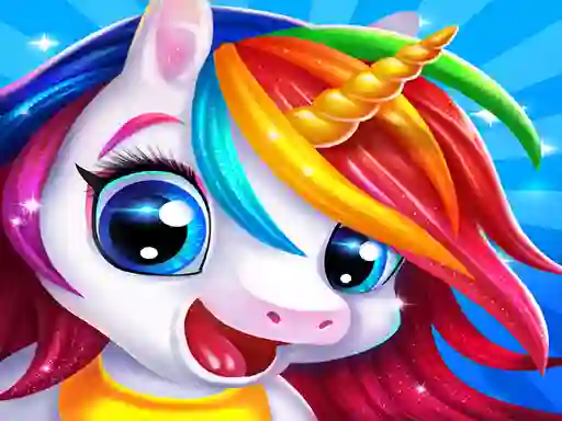 Model Unicorn Dress Up — free online game