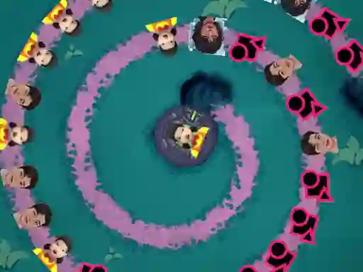 Squid Game Bubble Shooter — free online game