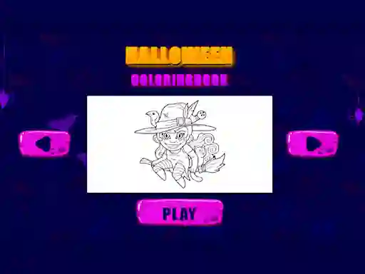 Halloween coloring books — free online game