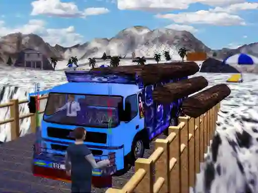 Cargo Truck Transport Simulator 2020 — free online game