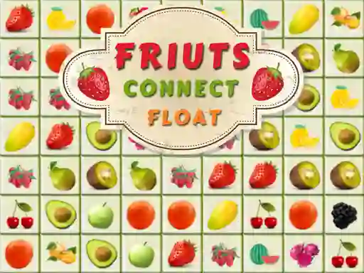 Fruits Float Connect — free online game