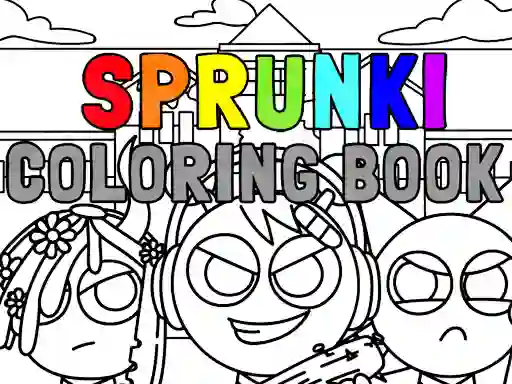 Trò chơi Sprunki Coloring Book trực tuyến