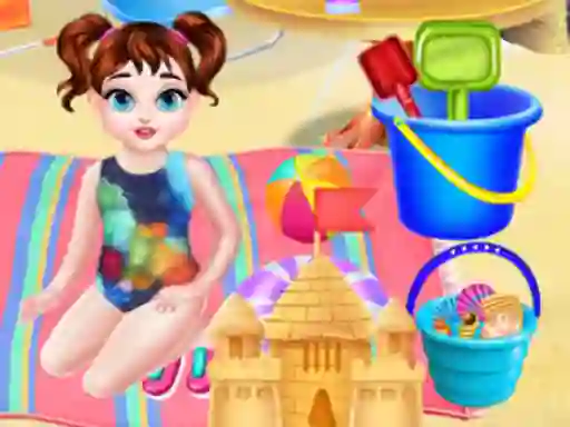 Baby Taylor At Beach — free online game