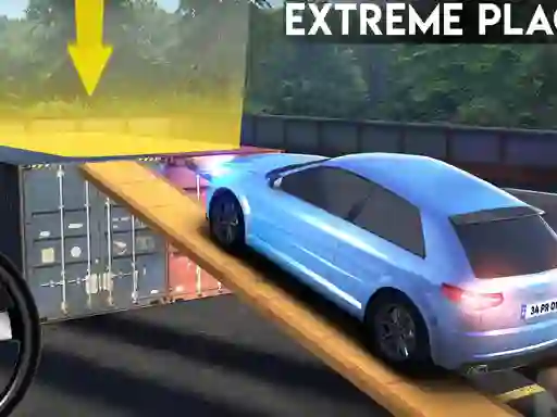 Sky stunt parking — free online game