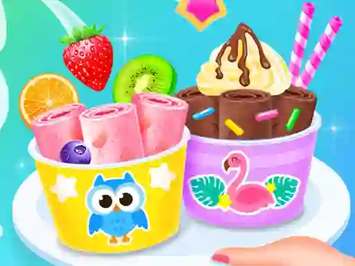 Baby Taylor Ice Cream Roll Fun — free online game