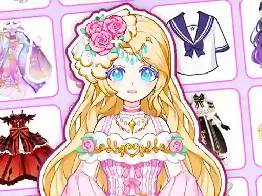 Anime Princess Dress Up — free online game