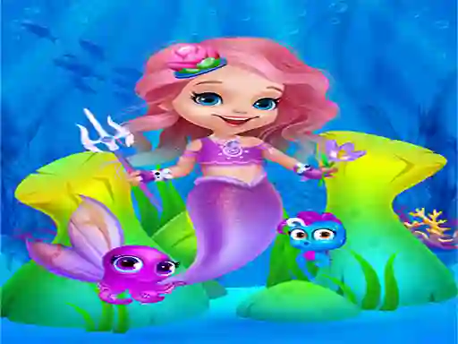 Cute Mermaid Girl Dress Up — free online game