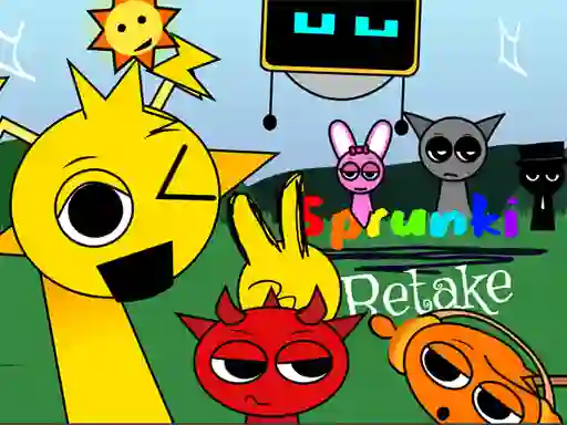 Permainan Sprunki Retake FINAL v4 talian