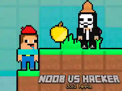 Noob vs Hacker Gold Apple – tasuta veebimäng