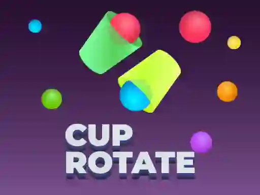 Cup Rotate Falling Balls — free online game