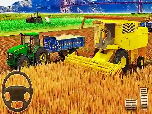 Hra US Modern Tractor Farming Game 3D 2022