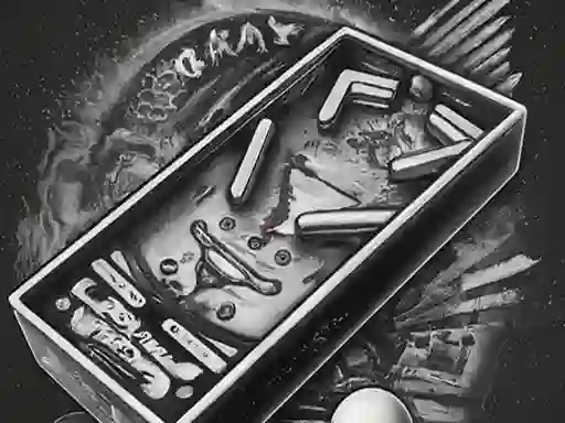 Pinball Black N White — free online game