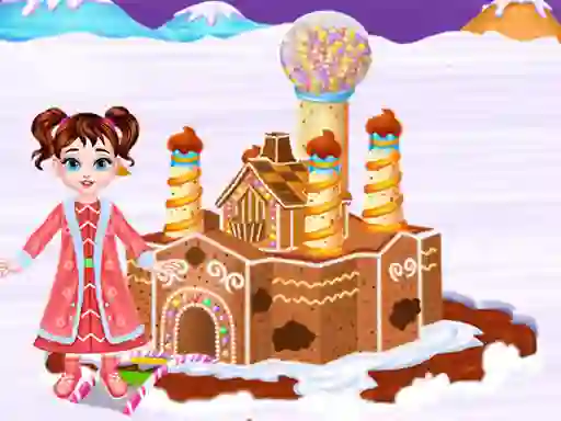 Baby Taylor Christmas Town Build — free online game